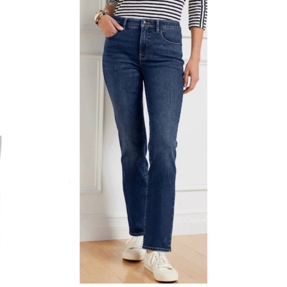 LOFT Denim - LOFT Curvy Straight Jeans